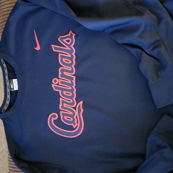 Nike thermal fit XL....TG...EG...St. Louis Cardinals sweatshirt - Picture 3 of 4